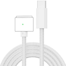 BIGCOON for Magsafe 3 Cable - Fast Charging | Compatible with MacBook Air (15''/13'' M3 2024) MacBook Air (15"/13" M2 2023/2022),MacBook Pro (16"/14" 2023/2021) 6.6ft