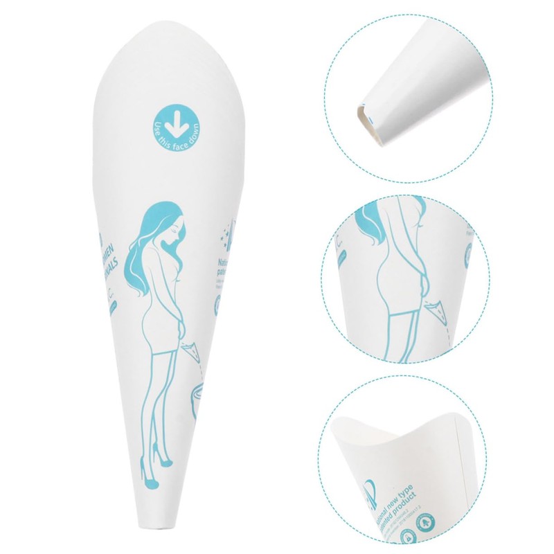 BESPORTBLE Female Standing Urinal Funnel 12 Pack Disposable Urination Devices