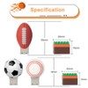 8GB*5 USB Flash Drive Tennis Baseball Football Basketball Rugby Memory