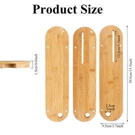 3 Pcs Zero Clearance Inserts Fit with Delta 36-725, 36-725T2, 36-5152, 36-5000, 36-5000T2 Table Saws with Riving Knife Slot
