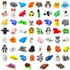 60Pcs Random 3D Printed Animals,Mystery Pack Articulated Figurines Fidget Toy,Gifts