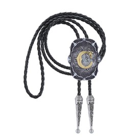 Btilasif Bolo Tie for Men, Initial Letter A-Z Western Cowboy Bolo Ties Neckties, Cowboy Accessories for Men Women (C)