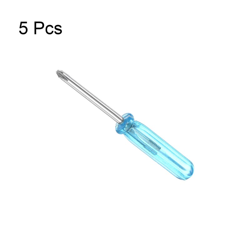 uxcell Mini Phillips Screwdriver, 2.0mm Cross Head 45mm Length for