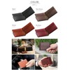 Kapon Men's Genuine Leather Oil Leather Clip with 2 Clips