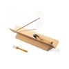 Incense Burner Stick Holder with 2 Holes, Aluminum Alloy Ash