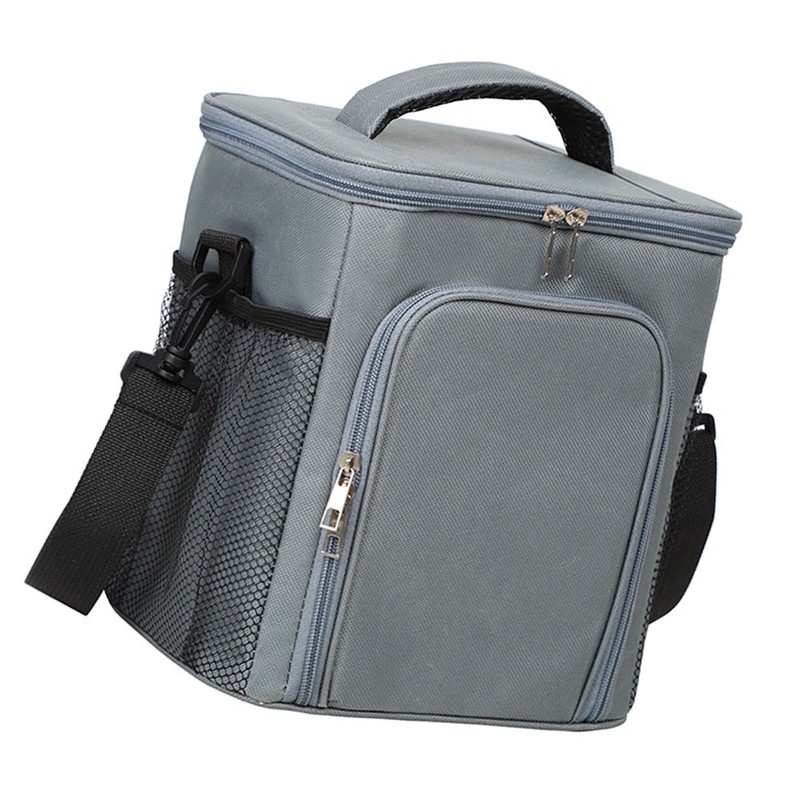 Insulated Bag Large Capacity Oxford Cloth Aluminum Foil Adjustable Shoulder