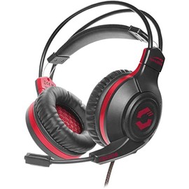 Speedlink CELSOR Gaming Headset with Stereo Sound for PC/Notebook/Laptop, Black/Red