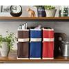 Remark Storage Box Bag, 3 Colors (Brown, Blue, Red)