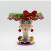 Appletree 6-1/2-Inch Sugar High Social by Babs Ceramic Cake Stand
