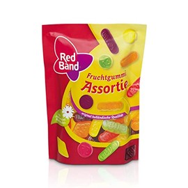 Red Band Fruit Gum Assortie 200g Bag