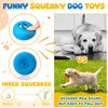Hungdao 40 Pcs Squeaky Dog Toys for Small Dogs Latex