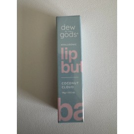 DEW OF THE GODS Sorbae Hyaluronic Lip Butter in Coconut Cloud 0.5oz NIB & Sealed