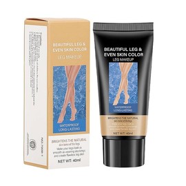 Leg Makeup Waterproof No Transfer, Leg Make Up to Cover Veins, Concealer Full Coverage, Body Concealer, Tattoo Cover Up Makeup, Even Skin Tone, Easy Application(03 Brown Color,40ml)