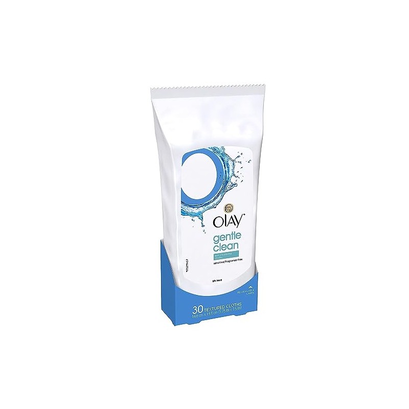 Olay Wet Cleansing Towelette, 30 Count