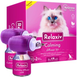 UD_Beloved Pets Cat Calming Diffuser & Pet Anti Anxiety Products   Feline Calm Pheromones Plug in & Cats Stress Relief Comfort H