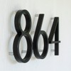Distinctions 843190 House Number, Old Model, Black