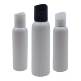 Xena Botella 60 Ml Pet Blanco Frasco De Plastico Con Tapa Disc 40