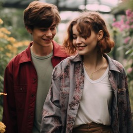 Love Style Hug Necklace Hug Necklace Couples Necklace for Him and Her, the Tale of Two Lovers Necklace