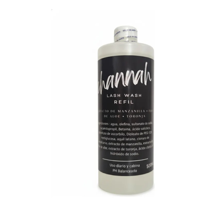 Shampoo Para Pestañas, Extensiónes De Pestañas 500ml Np