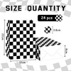 24 Pack Race Car Party Favor Bags with Stickers Race