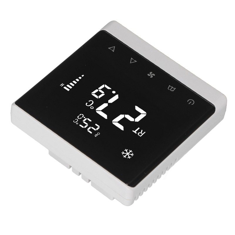 Air Conditioning Fan Thermostat Home Touchscreen Thermostat Panel Temperature Controller