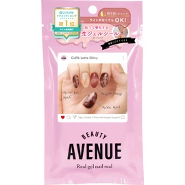 BEAUTYAVENUE Hand Use, 24 Pieces (Cafe Latte Shiny)