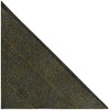 King & Priory Luxury Juniper Green Herringbone Check Pocket Square,