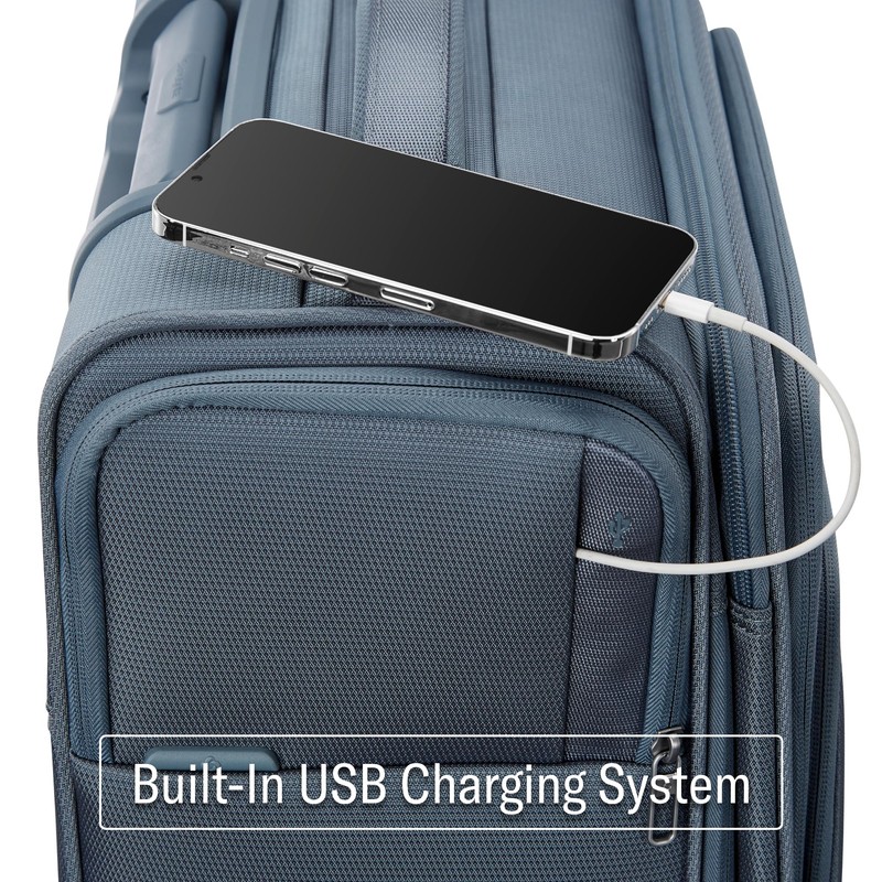 Samsonite UpLIFT Lightweight Softside Carry-On Luggage with Spinner Wheels -