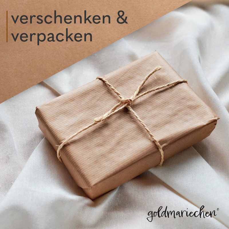 goldmariechen Premium Jute Twine - 200 m Cord with Approx.