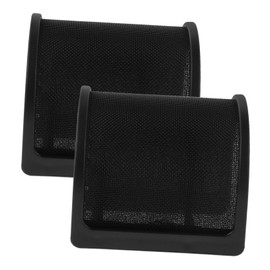 Kisangel 2pcs U Shaped Metal Mesh Pop Filter for Microphone Noise Reduction Dual Layer Condenser Mic Shield with Protective Frame Semi Enclosed Design for Studio Recording Streaming