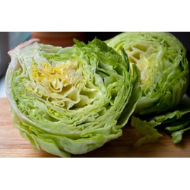 1,000+ Iceberg Lettuce Seeds- Heirloom Variety