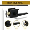 Mega Handles Passage I Lever Door Handle Set for Hallway,