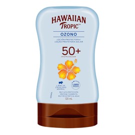 Hawaiian Tropic Ozono Protector Solar 50+ FPS Loción de 120ml
