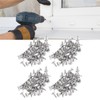 200Pcs Self Drilling Screw M4.2x13 Round Washer Head Stainless Steel