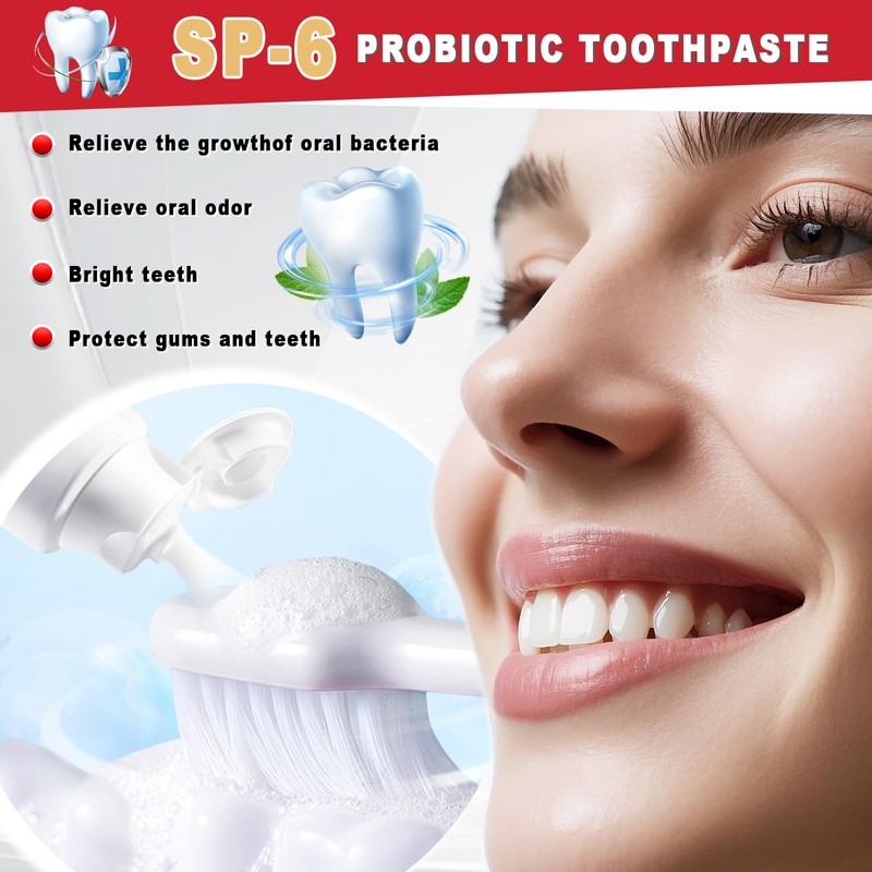 Pack of 3 Sp-6 Toothpaste Probiotic Toothpaste, Sp 6 Probiotic