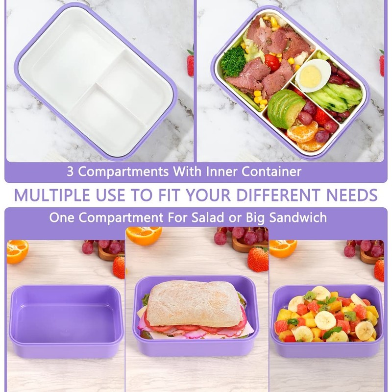 LOVINA Bento Boxes for Adults - 1100 ML Bento Lunch