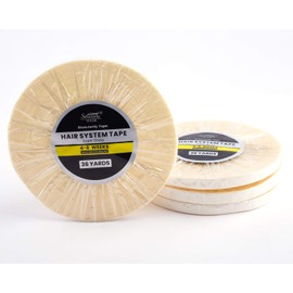 ShowJarlly Double-sided Tape, 1 Roll of Blue Packing Tape With Lace edges White tape