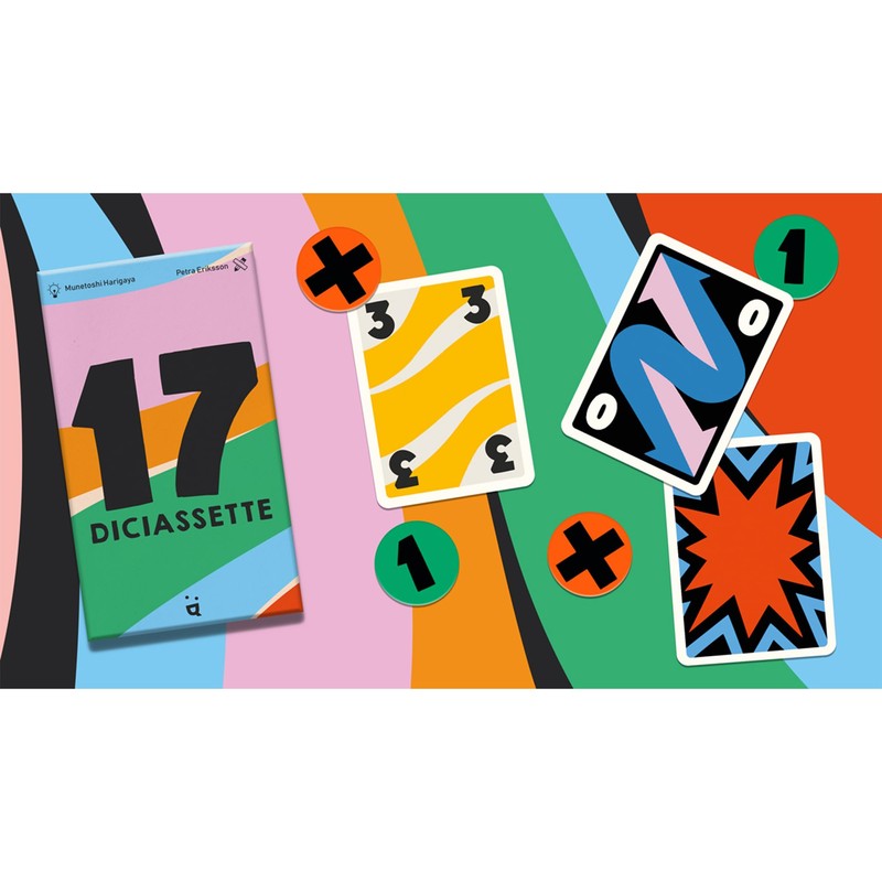 Helvetiq Diciassette (17) Card Game - A Thrilling Bluffing and