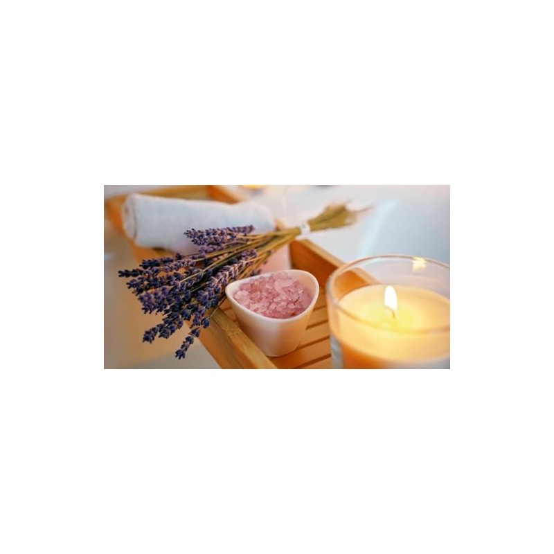 Natürliches Badesalz mit ätherischen Ölen – erfrischend, revitalisierend und aromatherapeutisch