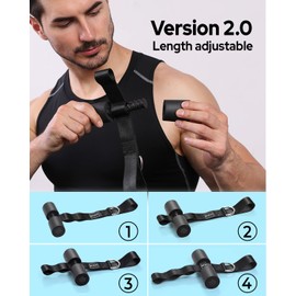 Sozzy Door Anchor for Resistance Bands, Extra Large, Heavy Duty with Solid Nylon Core, Great for Closed Loop Bands, Physical Therapy, Home Workout Equipment