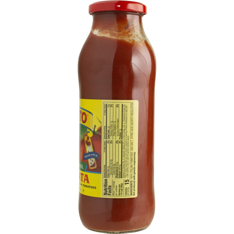 Cento Tomato Passata Puree, 24 Ounce (Pack of 6)