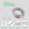 Green Rope Lights,16ft Waterproof, Connectable and Flexible LED Strip Lights