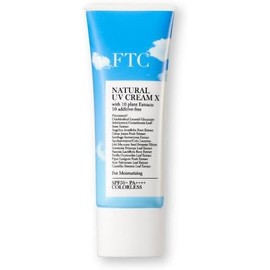 FTC Natural UV Cream X (TEN) by Towako Kimijima – SPF50+ PA++++ Sunscreen, Gentle UV Protection for Adults and Kids, 30g