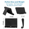 HZZADZXW Cell Phone Stand for Desk, Foldable and Adjustable Multi-Angle
