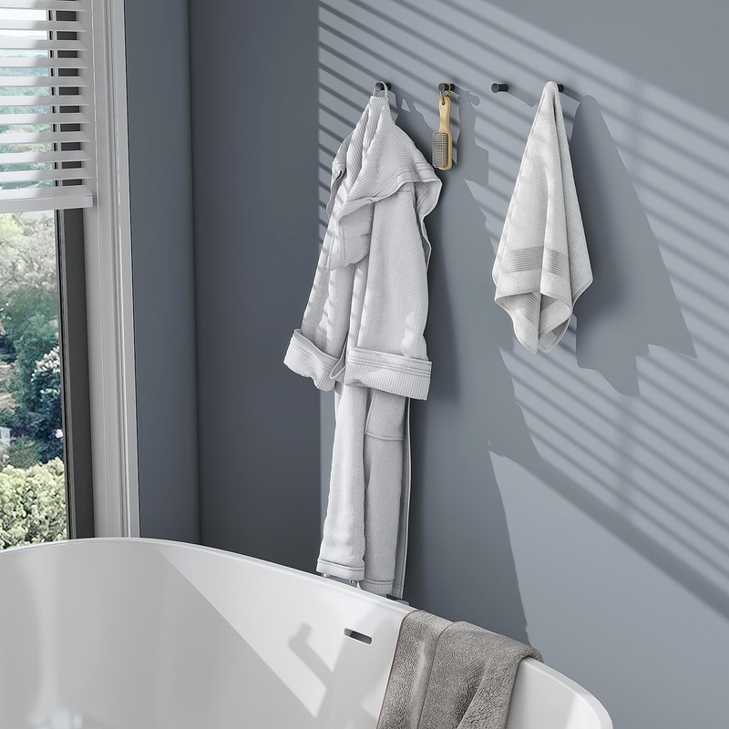 Vista Wall Hook Screw SUS304 Stainless Steel Coat Hooks Heavy