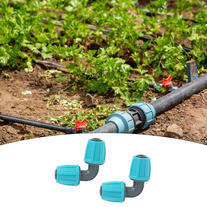 Lwuey Micro Drip System L Piece, OD 16 mm Pipe