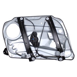 NewYall Front Right Window Glass Regulator with Panel for Mercedes C230 08-09, C250 10-14, C300/C350/C63 AMG 08-14, E250 14-16, E300 12-16, E350/E550/E63 AMG 10-16, E400 13-16