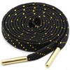 YFINE Sneakers Flat Shoe Laces: Athletic Shoelaces With Metal Tips