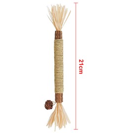 KARELLS Beißspielzeug Katze, Katzenminze Stick, 2 Stück Katzenminze Sticks für Katzen, Matatabi Katze Kauspielzeug, Knabberstangen Katze, Matatabi Katzensticks, Katzen Zahnpflege Spielzeug