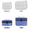 Luxja Double-layer Sewing Supplies Organizer, Sewing Accessories Organizer for Needles,